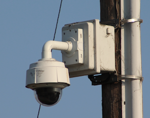 Alameda County Sheriff surveillance camera at Coehlo and Mooney